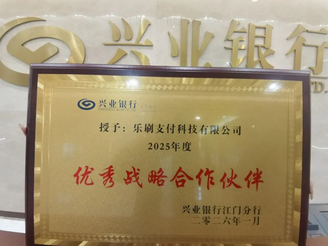 乐刷支付荣获多家权威机构嘉奖(图2) undefined